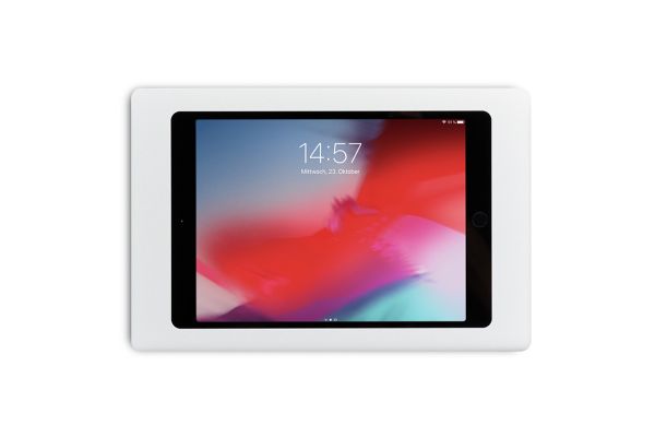 Companion Wall für iPad 10.2" / 10.5" weiß pulverbeschichtet