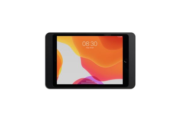 Dame Wall Tablethalterung für iPad 10.2" / 10.5" schwarz eloxiert