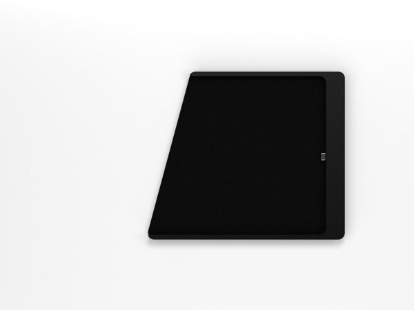 Companion Wall Home für Samsung Tab A9+ 11" schwarz pulverbeschichtet integriertes USB-C auf USB-C